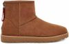 Ugg Classic Mini Zip Logo Ankle boots , Bruin, Dames online kopen