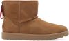 Ugg Classic Mini Zip Logo Ankle boots , Bruin, Dames online kopen