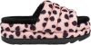 Ugg W Maxi Slide Cheetah Print voor Dames in Pink Scallop online kopen