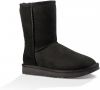 Ugg Classic II Short Boot voor Dames in Black,, Shearling online kopen