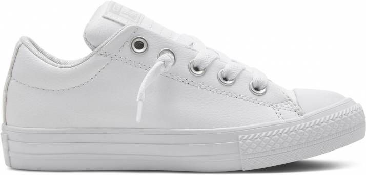 Converse All Stars Chuck Taylor Street 651782C Wit-28.5 maat 28.5 -  Damesschoenen.nl