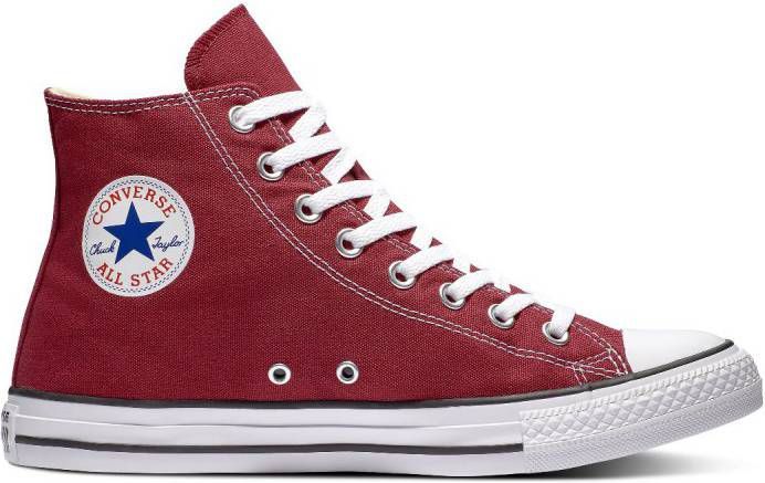 Bewonderenswaardig Teken Postcode Converse All Stars Hoog Bordeaux Rood(Mt 35 t/m 46)- 36.5 - Damesschoenen.nl