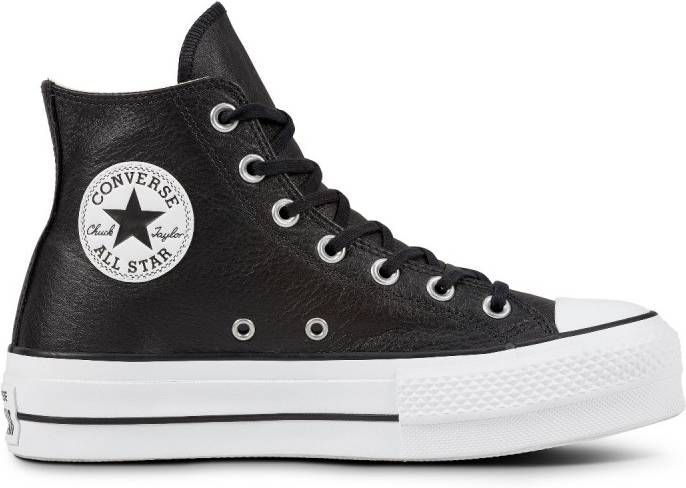 Converse All Stars Lift Zwart / Wit-35 maat - Damesschoenen.nl