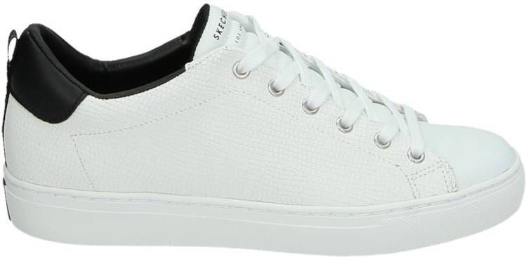 Skechers leren sneakers wit Damesschoenen