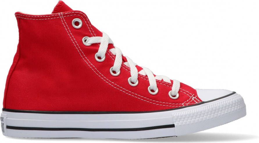 Converse Chuck Taylor All Star Classic Hi sneakers rood - Damesschoenen.nl