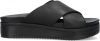 Shabbies Zwarte Slippers 170020257 online kopen