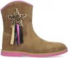 Shoesme SI21W082 B leren cowboylaarzen bruin/roze online kopen