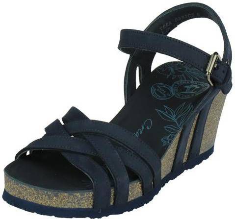 Panama Jack Vera Basics sandaal Blauw Dames Damesschoenen