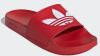 Adidas Originals Badslippers adilette Lite Rood/Wit online kopen