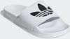 Adidas Adilette Dames Slippers en Sandalen Red Synthetisch 2/3 online kopen