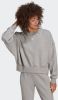 Dames sweatshirt adidas originelen administratieve essentials fleece sweatshirt hf7478 36 , Grijs, Dames online kopen