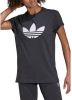 Adidas Originals Aerobic Shortsleeve Tee Dames T Shirts Grey 100% Katoen online kopen