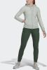 Adidas Essentials Logo French Terry Trainingspak Linen Green/Green Oxide Dames online kopen