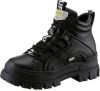 Buffalo 1622045 high top sneakers , Zwart, Dames online kopen