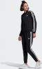 Adidas Essentials 3 Stripes Trainingspak Black/White Dames online kopen