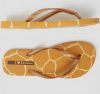 Ipanema I Love Safari teenslippers caramel/goud online kopen