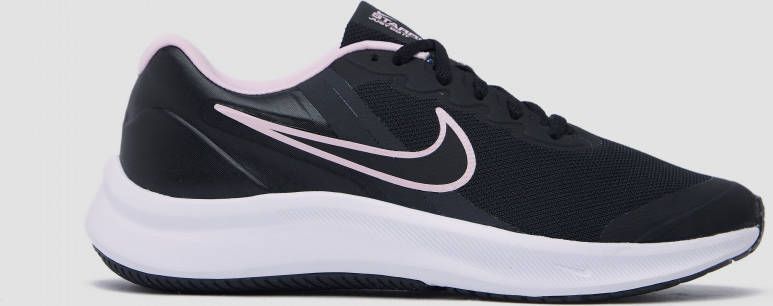 Nike starrunner 3 hardloopschoenen zwart/roze kinderen online kopen