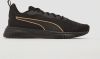 Puma flyer flex sportschoenen zwart/goud dames online kopen