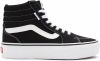 Vans Filmore Hi Platform Veterboot Dames Zwart online kopen