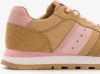 Scapino Blue Box sneakers bruin/roze online kopen