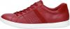 Ecco Sneakers Leisure nappaleer rood online kopen