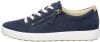 Ecco Blauwe Veterschoenen Soft 7 online kopen