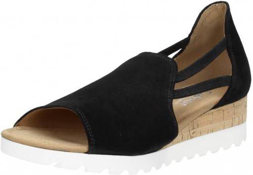 Gabor trendy sandalen Zwart - Damesschoenen.nl