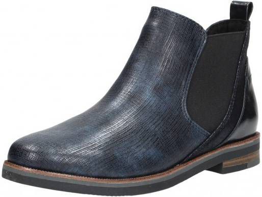 terrorist lelijk verdiepen Marco Tozzi chelsea boots Blauw - Damesschoenen.nl