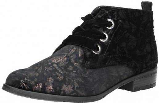 Marco Tozzi dames veterschoenen Zwart - Damesschoenen.nl