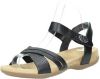 Rieker comfortabele dames sandalen Zwart online kopen
