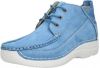 Hoge Sneakers Wolky 06200 Roll Moc 11856 baltic blauw nubuck online kopen