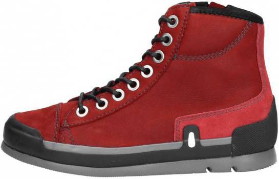 Laarzen Wolky 02777 Watson 13505 donkerrood nubuck - Damesschoenen.nl