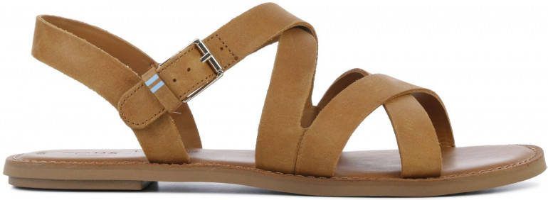 TOMS Dames leren dames sandalen sicily - Damesschoenen.nl