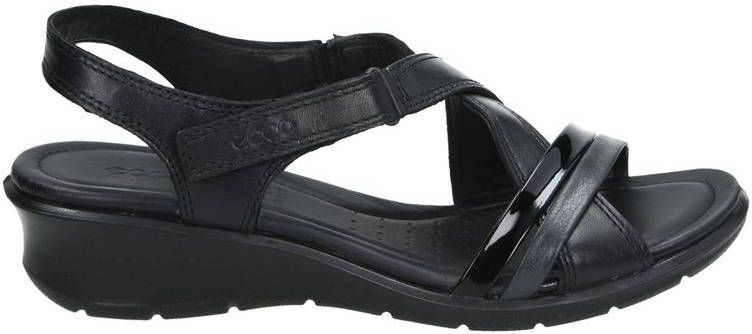 Ecco Felicia sandalen zwart Damesschoenen