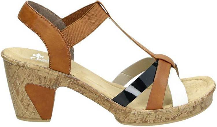 Rieker sandalettes bruin - Damesschoenen.nl