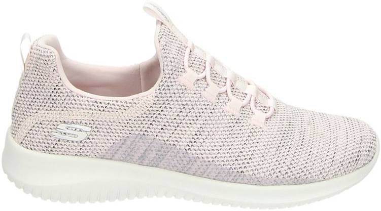 Skechers Ultra Flex lage sneakers roze - Damesschoenen.nl