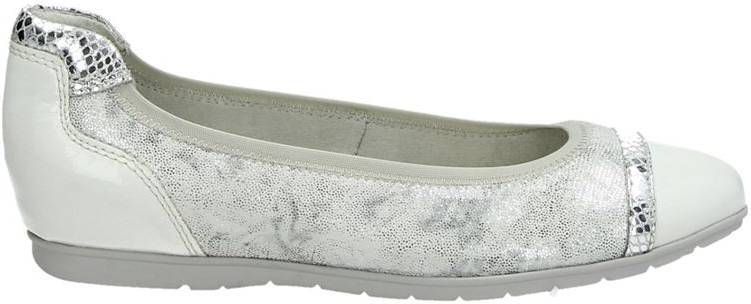 Tamaris ballerinas \u0026 instappers wit - Damesschoenen.nl