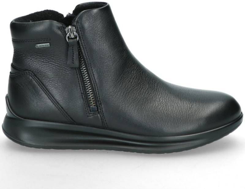 ECCO Enkellaarsjes Zwart Dames Damesschoenen