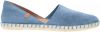 Verbenas Carmen suède espadrilles blauw online kopen