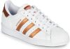 Adidas Iconische Superstar lederen sneakers , Wit, Dames online kopen