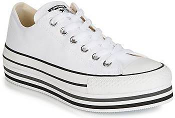 Converse Lage Sneakers CHUCK TAYLOR ALL STAR PLATFORM EVA LAYER CANVAS OX -  Damesschoenen.nl