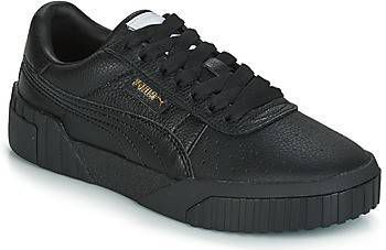 Puma sneakers Cali Fashion Wns leer dames zwart maat 38 - Damesschoenen.nl