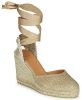 Castañer Wedge Espadrilles , Beige, Dames online kopen