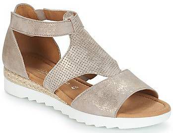 Taupe Sandalen Gabor Comfort - Damesschoenen.nl