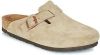 Birkenstock Sandals Boston Soft Footbed , Beige, Dames online kopen