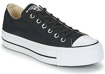 Converse Chuck Taylor All Star Ox Lift Sneakers met gestapelde zool in  zwart - Damesschoenen.nl