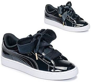 Puma Lage Sneakers BASKET HEART PATENT WN'S - Damesschoenen.nl