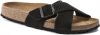 Birkenstock Slippers Siena SFB van suèdeleer, schoenwijdte smal online kopen