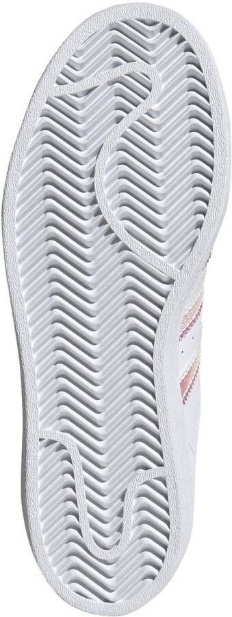 Adidas Originals Superstar J sneakers wit/metallic zilver online kopen