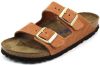 Birkenstock Sandalen Arizona SFB Nubuck Narrow Oranje online kopen
